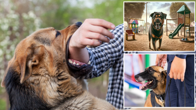 Oyun parkında dehşeti yaşadı