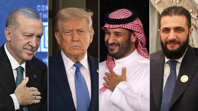 Riyad'da dörtlü Suriye zirvesi.
