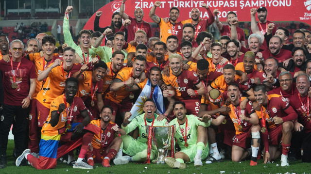 Galatasaray kupasına kavuştu.