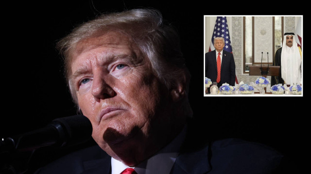 Katar'dan Trump'a 400 milyon dolarlık uçak hediyesi.