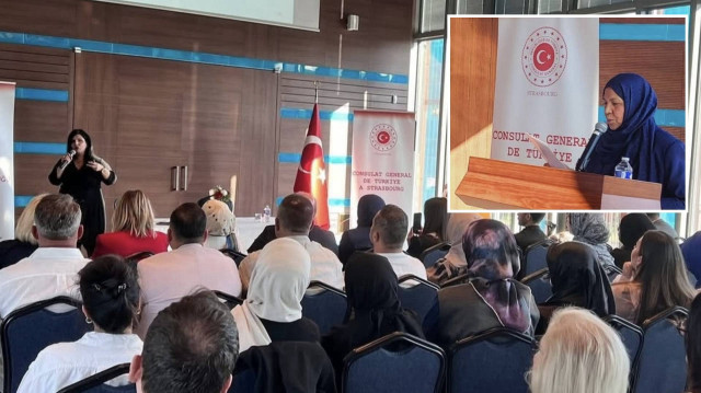 Fransa'da Türkiye Cumhuriyeti Başkonsolosluğu'nda Aile Günü konferansı düzenlendi.