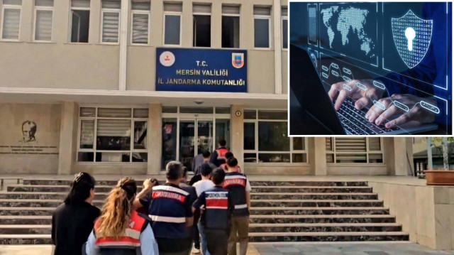 Siber suçlara yönelik 18 ilde düzenlenen operasyonlarda yakalanan 102 şüphelinin 64'ü tutuklandı.
