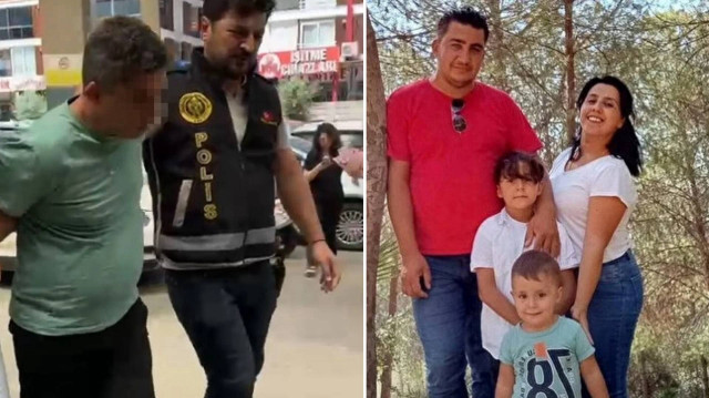 Hayatını kaybeden anne ve çocuklarının mutluluğu fotoğraflarda kaldı.