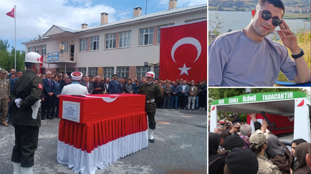 Şehit uzman çavuş Mesut Karadağ son yolculuğuna uğurlandı