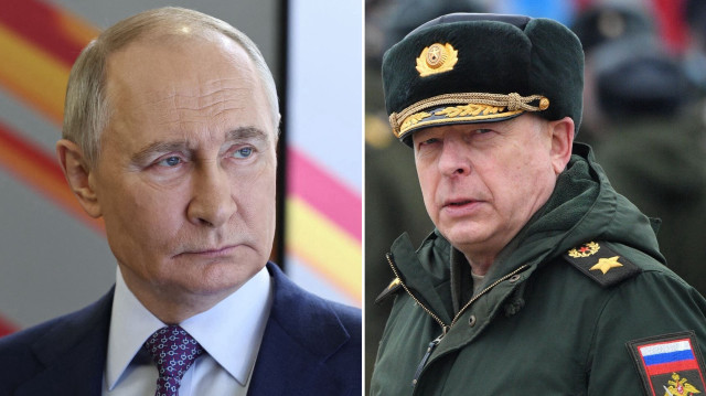 Putin, Kara Kuvvetleri'nin başındaki Salyukov'u İstanbul'daki görüşmeler öncesinde farklı bir göreve getirdi.