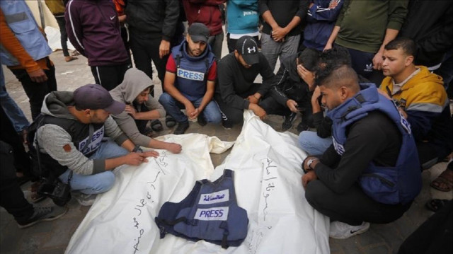 80 انتهاكا إسرائيليا ضد صحفيين فلسطينيين في أبريل