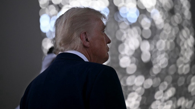 Le président américain Donald Trump visite l'Abrahamic Family House, un complexe interconfessionnel à Abu Dhabi, le 16 mai 2025. 