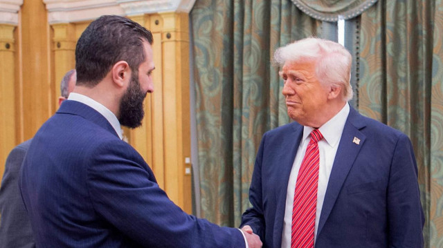 Президент Сирии Ахмед аш-Шараа и Президент США Дональд Трамп.