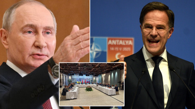 Vladimir Putin - Mark Rutte