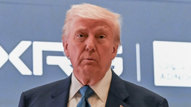 US President Donald Trump 
