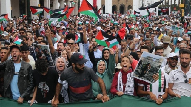 الرباط.. حقوقيون في وقفة احتجاجية ضد حرب الإبادة الإسرائيلية على غزة