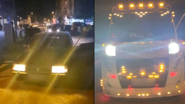 Standart dışı far kullanan 26 bin 822 sürücüye ceza kesildi.