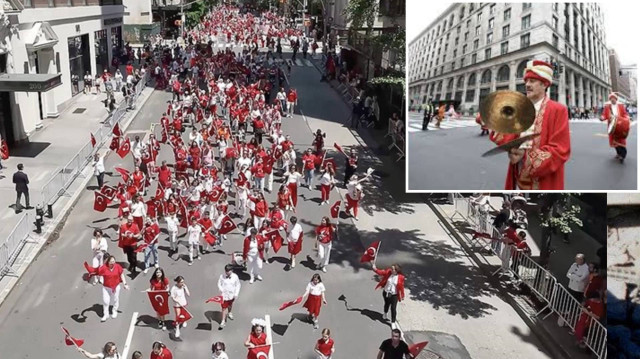 Türk-Amerikan toplumunun her yıl düzenlediği geleneksel yürüyüş ve ardından gerçekleştirilen kutlamalar, bu yıl da binlerce kişiyi bir araya getirirken büyük bir coşkuya sahne oldu.