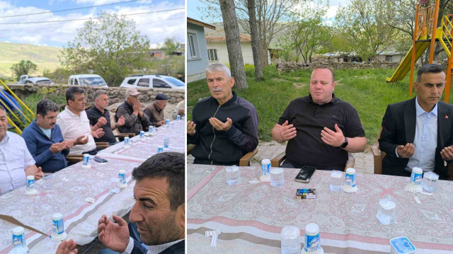 Afyonkarahisar'ın Karahallı köyünde yağmur duası yapıldı