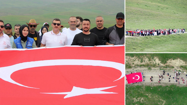 Muş'ta Türk bayraklarıyla "gençlik yürüyüşü" düzenlendi