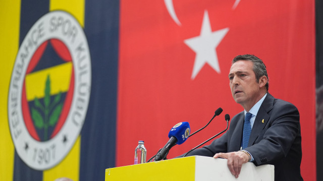 Ali Koç, le président du club stanbouliote Fenerbahçe, le 26 avril 2025.