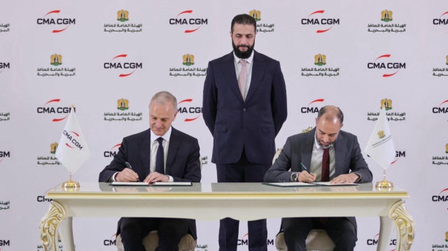 La Syrie a conclu un accord avec le groupe français CMA CGM pour le développement et la gestion du port de Lattaquié sur une période de 30 ans.
