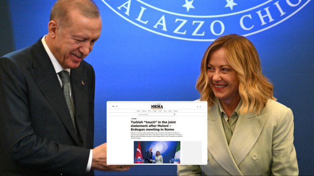 Meloni - Erdoğan görüşmesi Yunan basınında konuşulmaya devam ediyor.