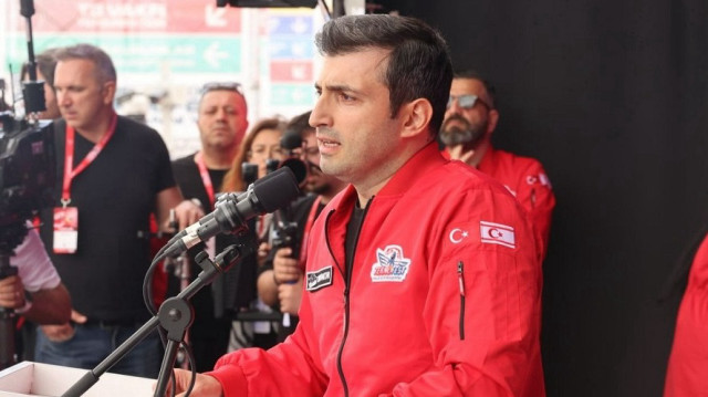 Head of organizer of Türkiye's premier tech event, TEKNOFEST, Selcuk Bayraktar.