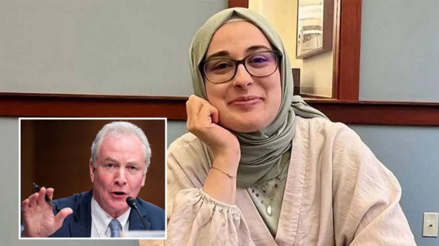 Maryland Senatörü Chris Van Hollen, ABD Dışişleri Bakanı Marco Rubio'a gözaltına alınan öğrenci Rumeysa Öztürk ile ilgili sorular yöneltti.