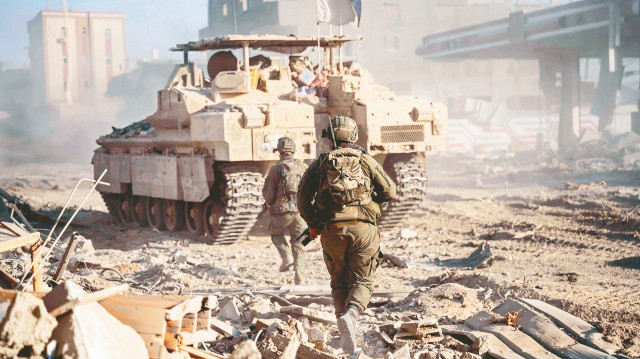 160 noktaya yoğun bombardımanlar düzenleyen işgal ordusu, 46 Filistinliyi daha öldürdü.