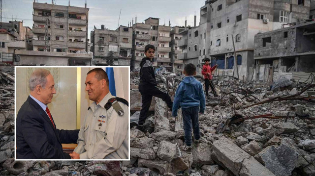 Katil İsrail'in Genelkurmay Başkanından Gazze'ye işgal tehdidi.