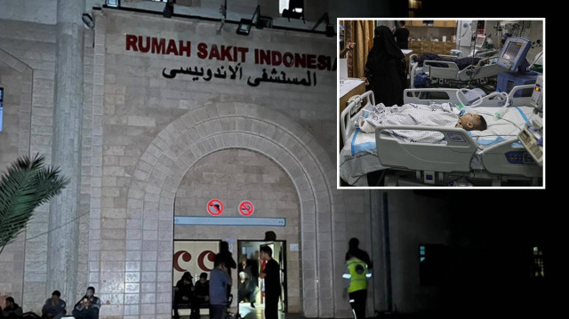 Hastanenin İsrail güçleri tarafından kuşatma altında tutulduğu kaydedildi.