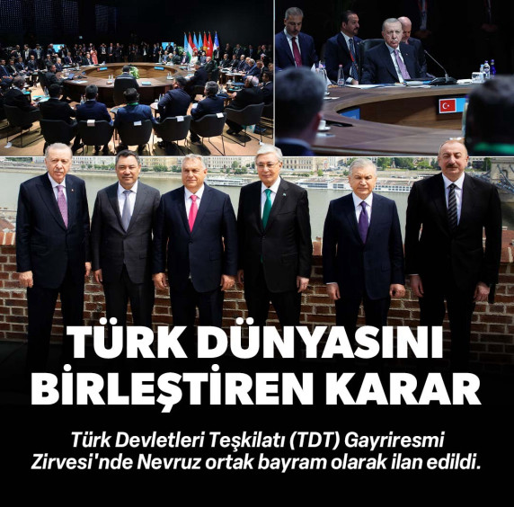 Türk Dünyası'nı birleştiren karar: Nevruz ortak bayram olarak kabul edildi
