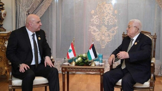 عباس وعون يتفقان على لجنة للمخيمات ويؤكدان حصر السلاح بدولة لبنان