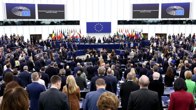 Le Parlement européen à Strasbourg, dans l'est de la France.