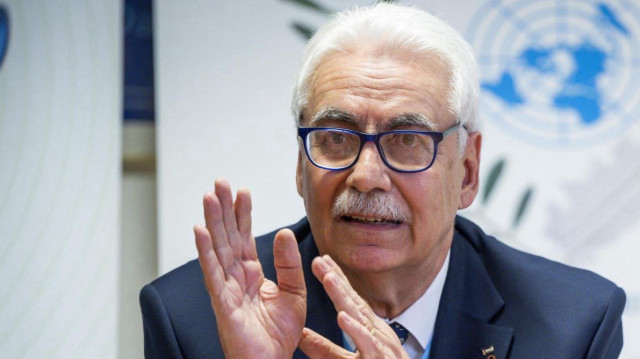 Le ministre palestinien de la Santé, Majed Abu Ramadan