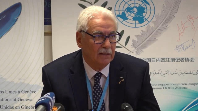 Министр здравоохранения Палестины Маджед Абу Рамадан.