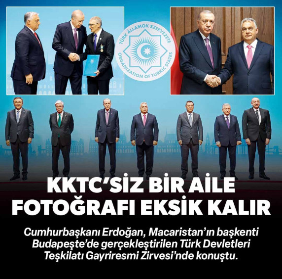 KKTC'siz bir aile fotoğrafı eksik kalır