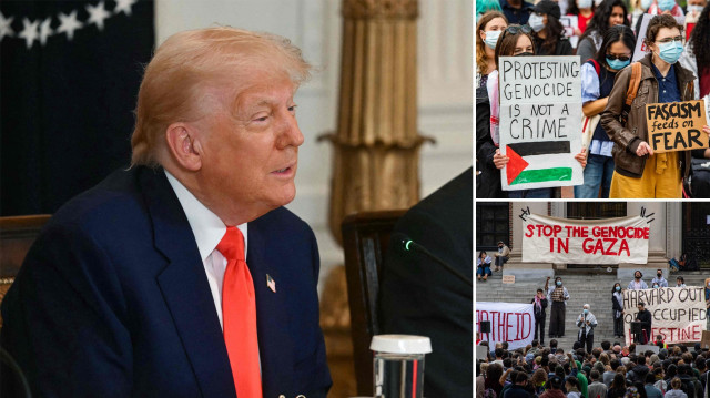 Trump Filistin'e verilen destek nedeniyle Harvard'a öğrenci alımını durdurdu