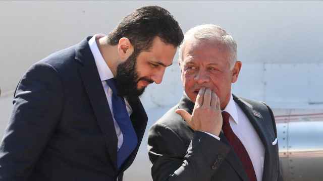 ملك الأردن والشرع يبحثان تثبيت الاستقرار جنوب سوريا وأمن الحدود