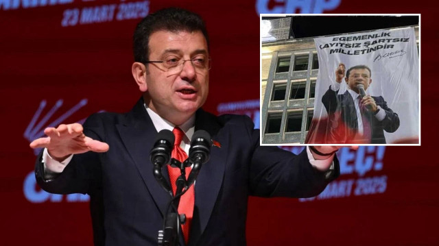 Yolsuzluk soruşturması kapsamında gözaltına alınan Ekrem İmamoğlu, 23 Mart'tan bu yana tutuklu.