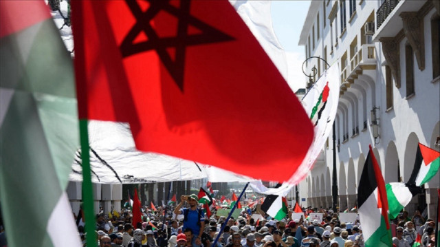 تنظيم 96 مظاهرة في المغرب تضامناً مع غزة