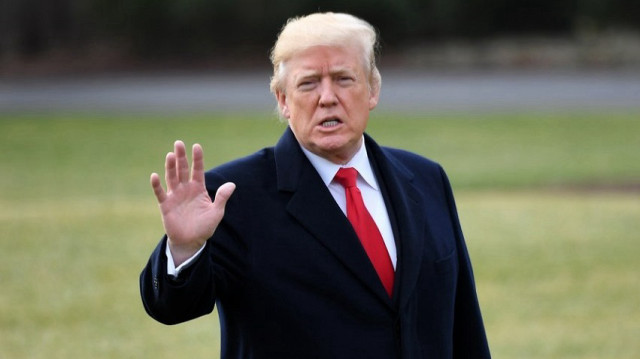 US President Donald Trump