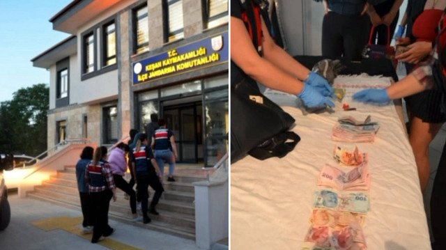 Masaj salonlarına yapılan baskında birçok suç aleti de ele geçirildi.
