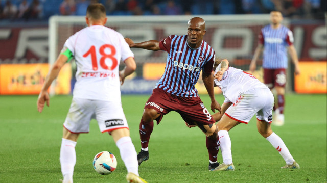 Trabzonspor-Samsunspor maçından bir kare
