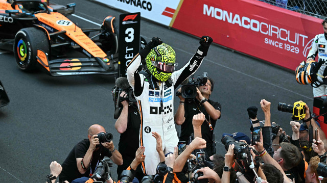 Formula 1'de Monako Grand Prix'sini Lando Norris kazandı