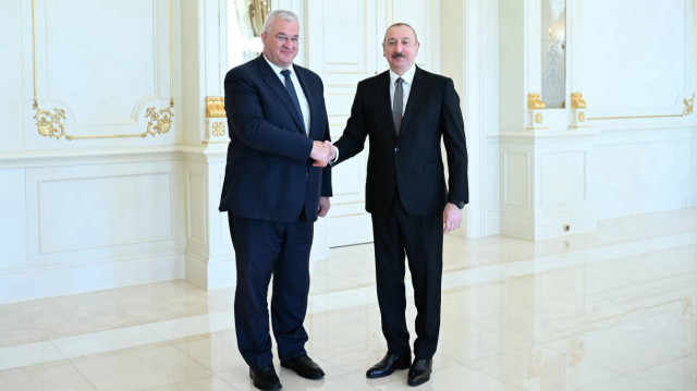 Президент Азербайджана принял министра иностранных дел Украины