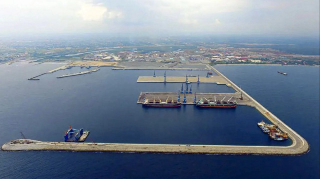 Le port de Bata, en Guinée équatoriale, pièce maîtresse du nouveau corridor logistique commercial entre le Tchad et la Guinée équatoriale.