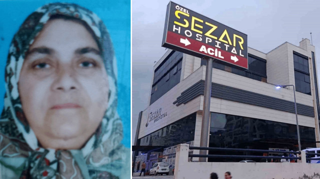 Adana'da özel hastanede vefat eden kadının cenazesi kayboldu.