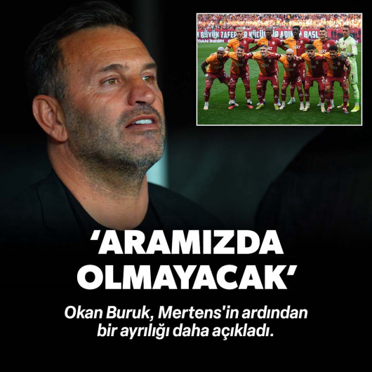 Okan Buruk Mertens'in ardından Galatasaray'dan ayrılacak bir ismi daha açıkladı!