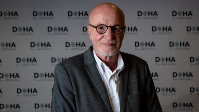 Le politologue français François Burgat, au Forum de Doha, le 27 mars 2022.