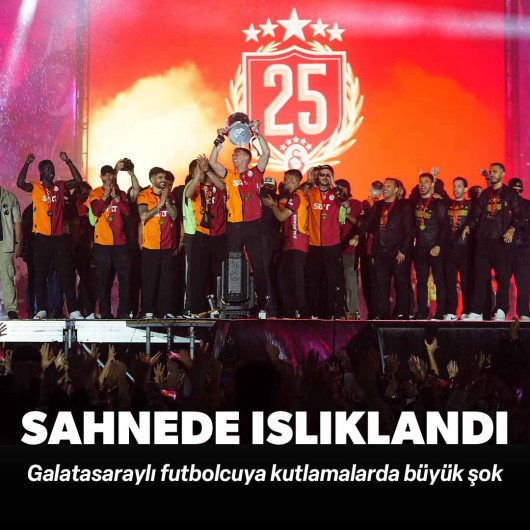 Galatasaray'ın şampiyonluk kutlamalarında dikkat çeken an! Sahnede ıslıklandı