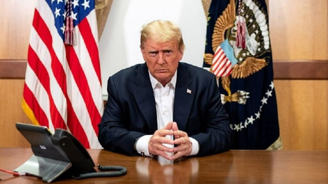 US President Donald Trump 
