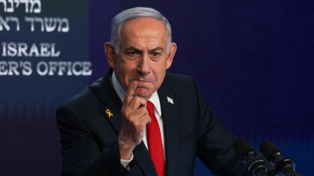Le Premier ministre israélien Benjamin Netanyahu donne une conférence de presse à Jérusalem le 21 mai 2025.