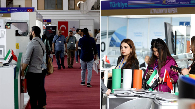 Suriye'de 740 şirketin katılımıyla Uluslararası İnşaat Fuarı gerçekleşti.